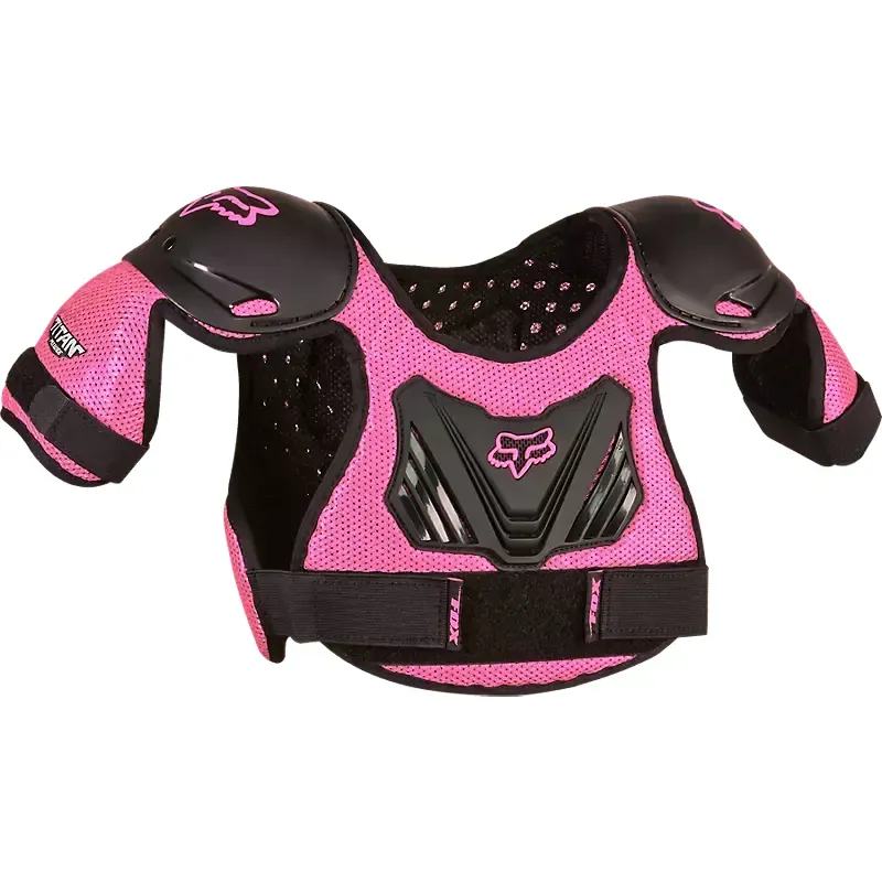 Fox PeeWee Titan Roost Deflector in Black/Pink