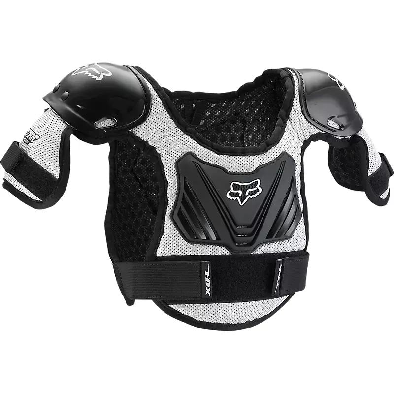 Fox PeeWee Titan Roost Deflector in Black/Silver