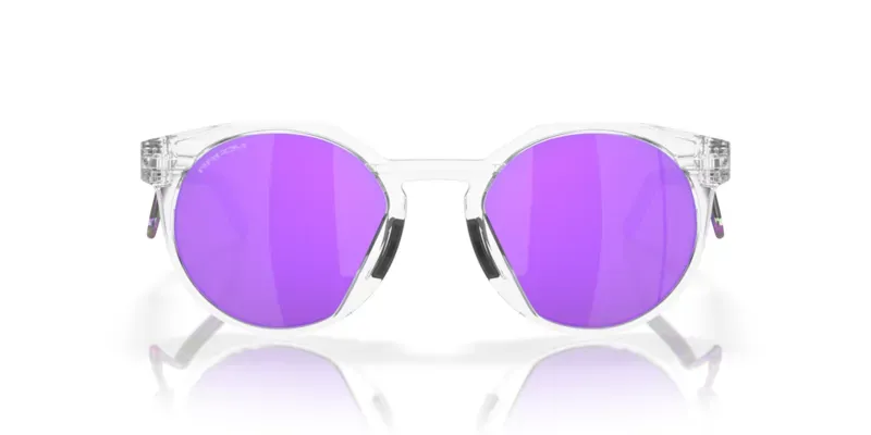 Oakley Hstn Metal OO-9279-02 In Prizm Violet Lenses/Matte Clear Frame-1