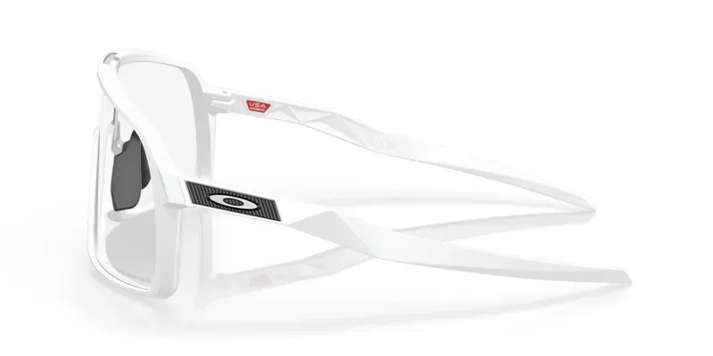Oakley Sutro OO-9406-99 In Clear To Black Iridium Photochromic Lenses/Matte White Frame-2
