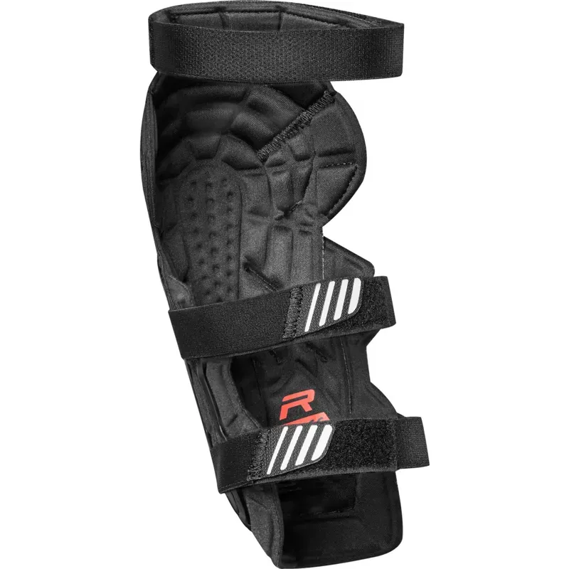 Fox Titan Race Youth Knee Guards in Black-1