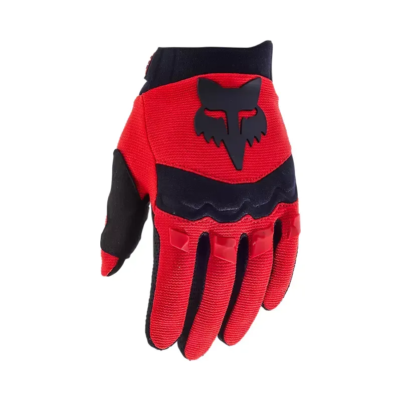 Fox Dirtpaw Youth Gloves in Fluorescent Red