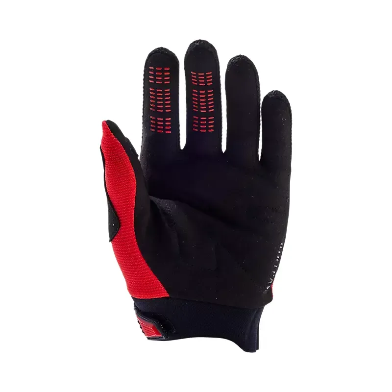 Fox Dirtpaw Youth Gloves in Fluorescent Red-1