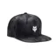 Fox Head Camo Tech Snapback Hat in Black Camo