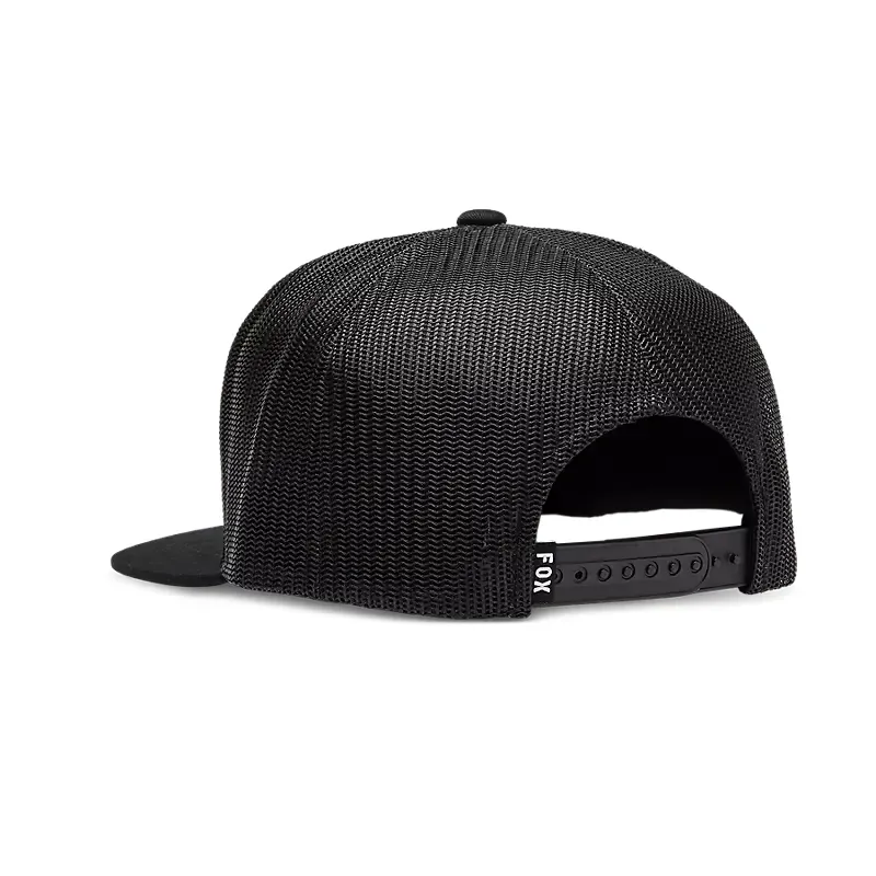 Fox Absolute Mesh Snapback Cap in Black-1