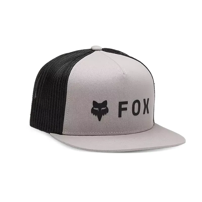 Fox Absolute Mesh Snapback Cap in Steel Grey