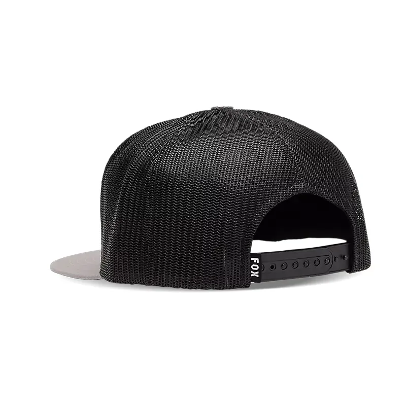 Fox Absolute Mesh Snapback Cap in Steel Grey-1