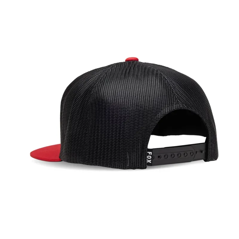 Fox Absolute Mesh Snapback Cap in Flame Red-1