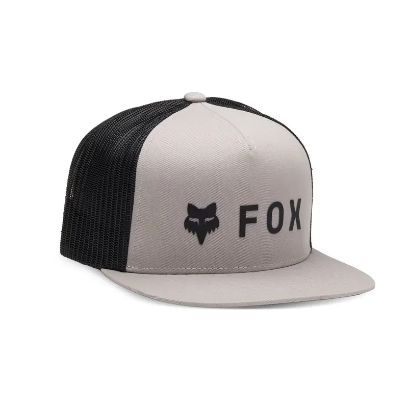Fox Absolute Mesh Snapback Cap in Steel Grey
