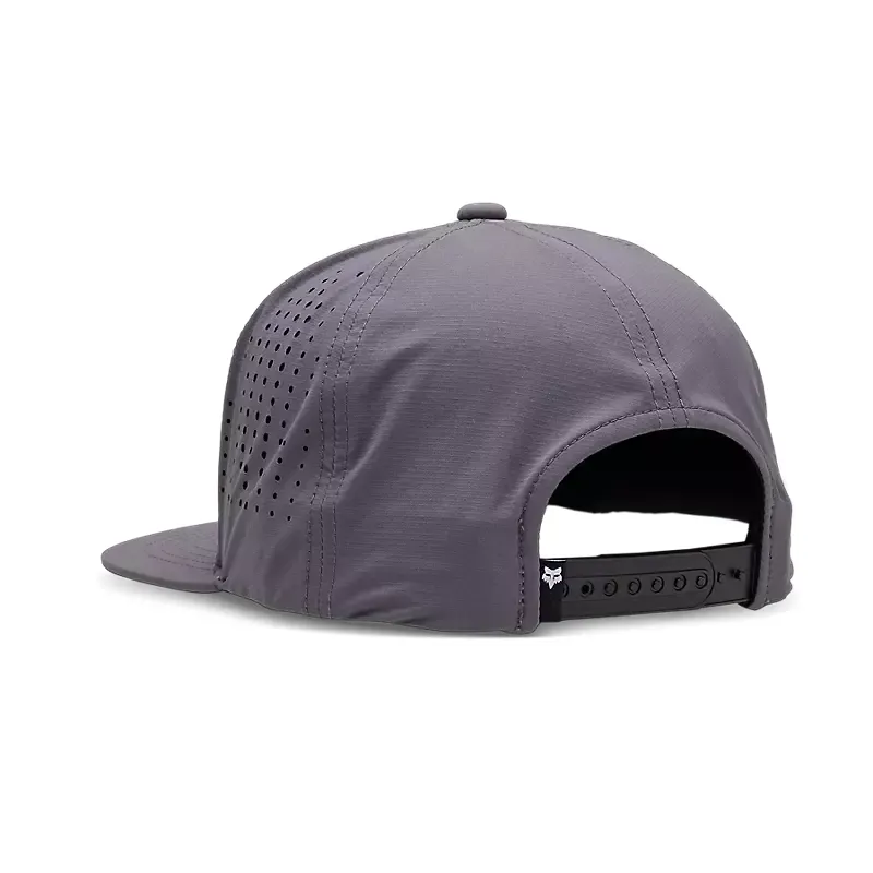 Fox Non Stop Tech Snapback Hat in Grey-1