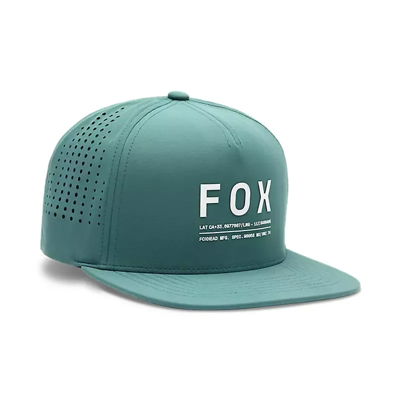 Fox Non Stop Tech Snapback Hat in Pine