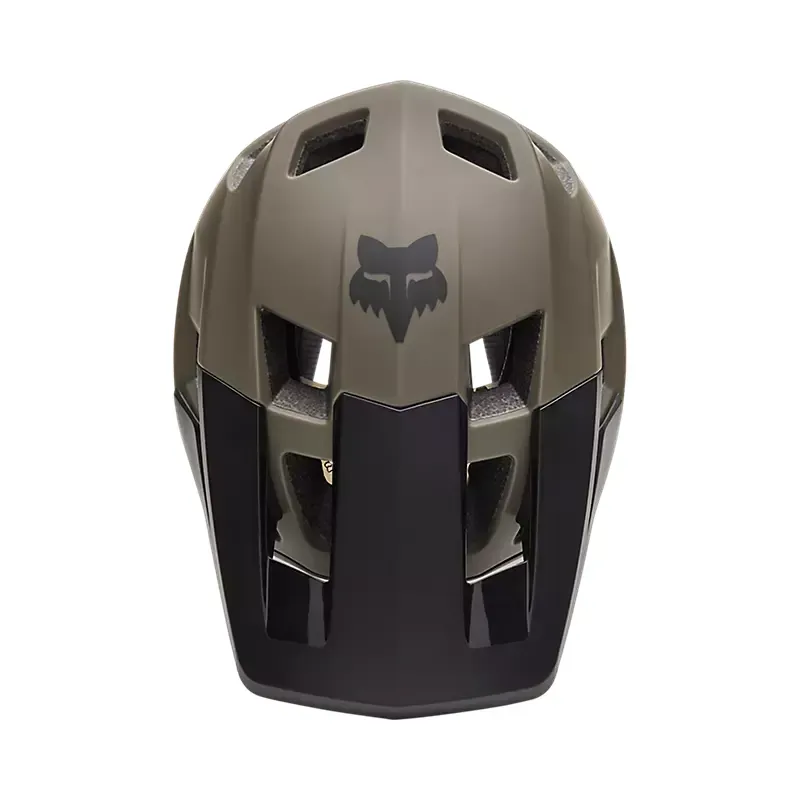Fox Dropframe Helmet in Military Green-3