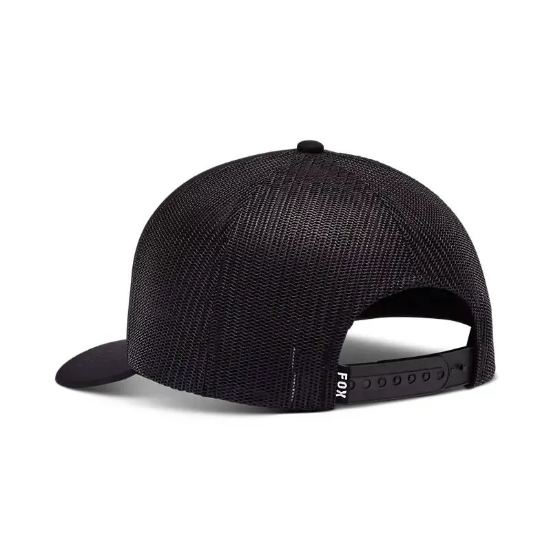 Fox Women's Boundary Trucker Hat in Black/Pink-1