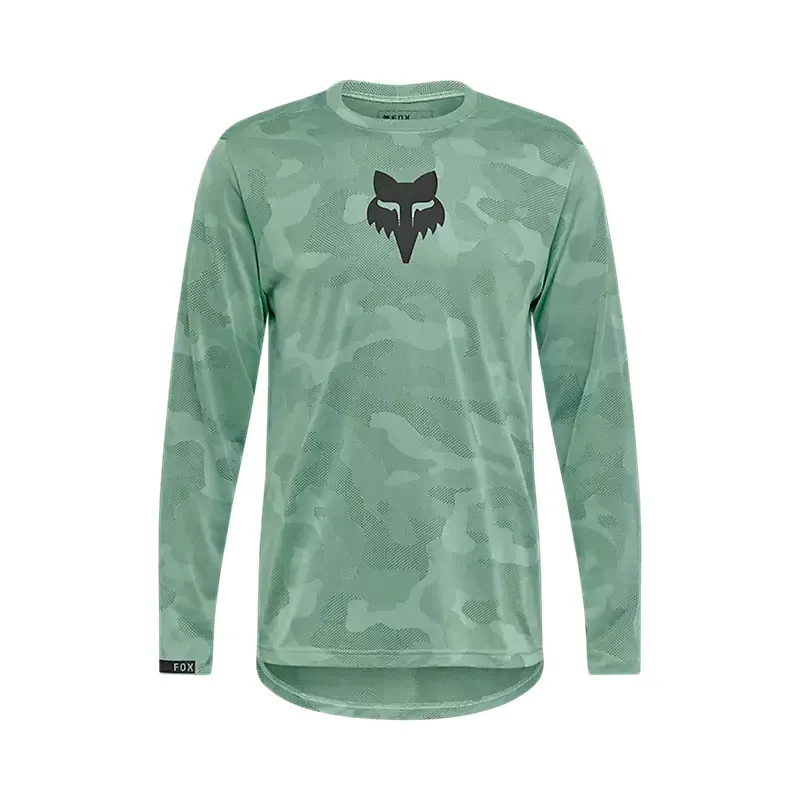 Fox Ranger TruDri Long Sleeve Jersey In Pine