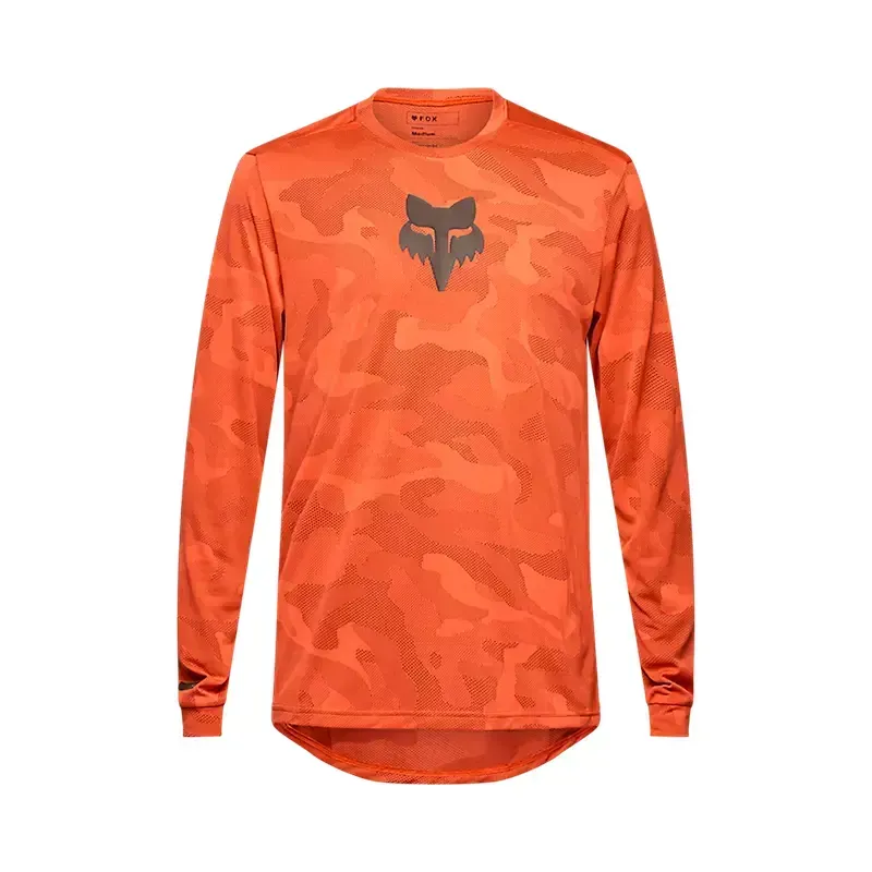 Fox Ranger TruDri Long Sleeve Jersey In Blood Orange