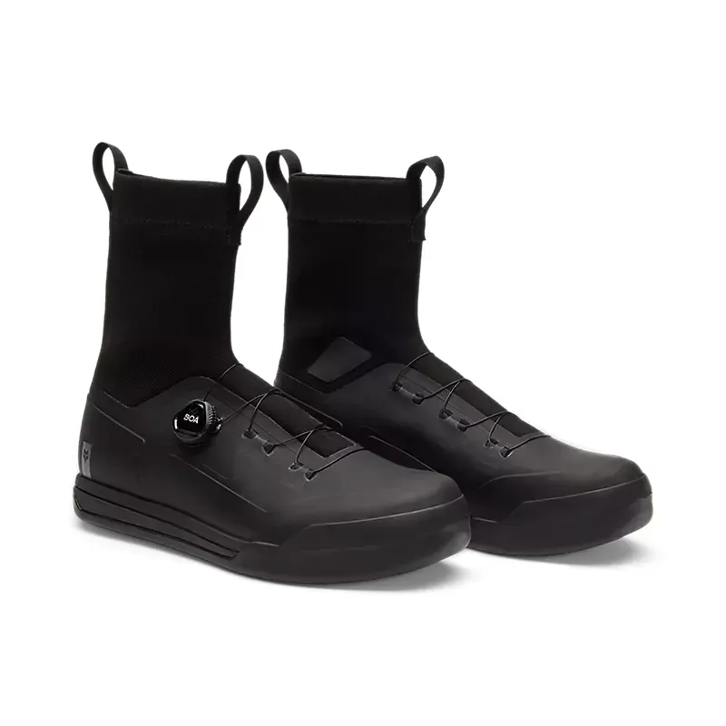 Fox Union All Weather Flat Shoes in Black-3