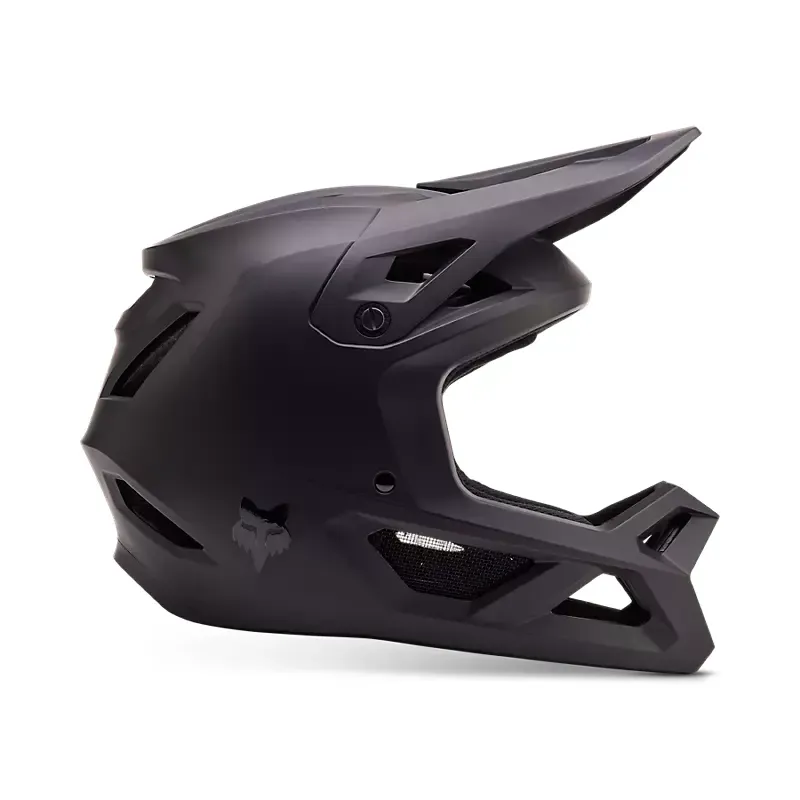 Fox Youth Rampage Helmet in Matte Black