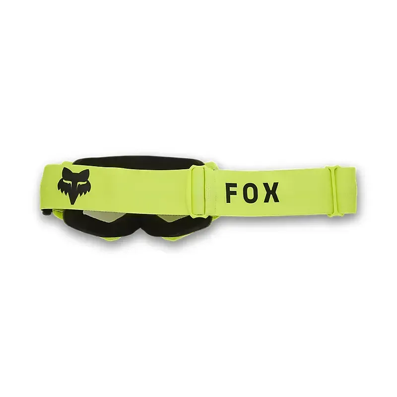 Fox Youth Main Goggles in Fluorescent Yellow-1