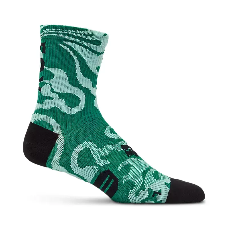 Fox Ranger Frequency 6 inch Socks in Pine Green