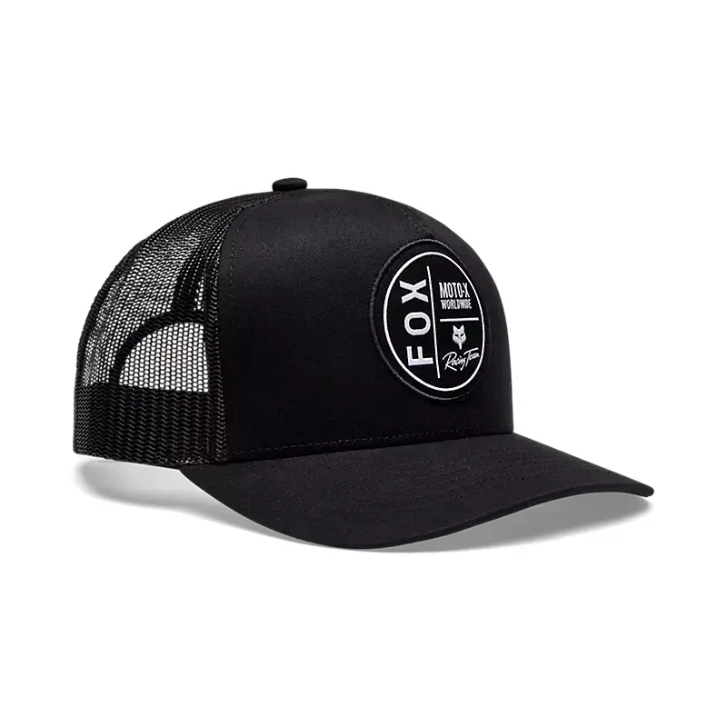 Fox Worldwide Trucker Hat in Black