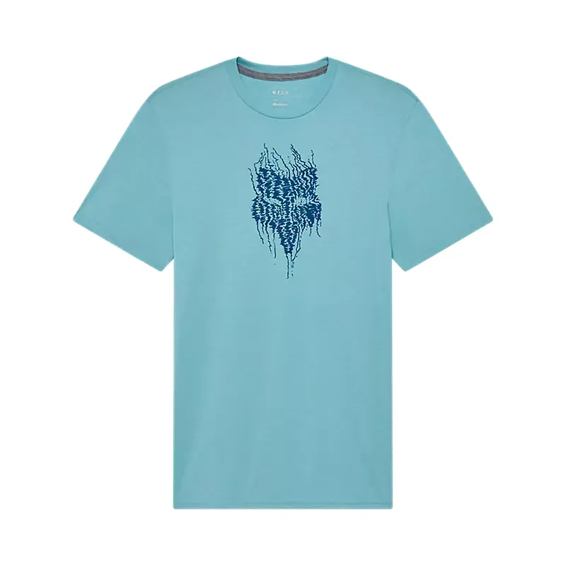 Fox Bark Tech Tee in Vintage Wash Blue