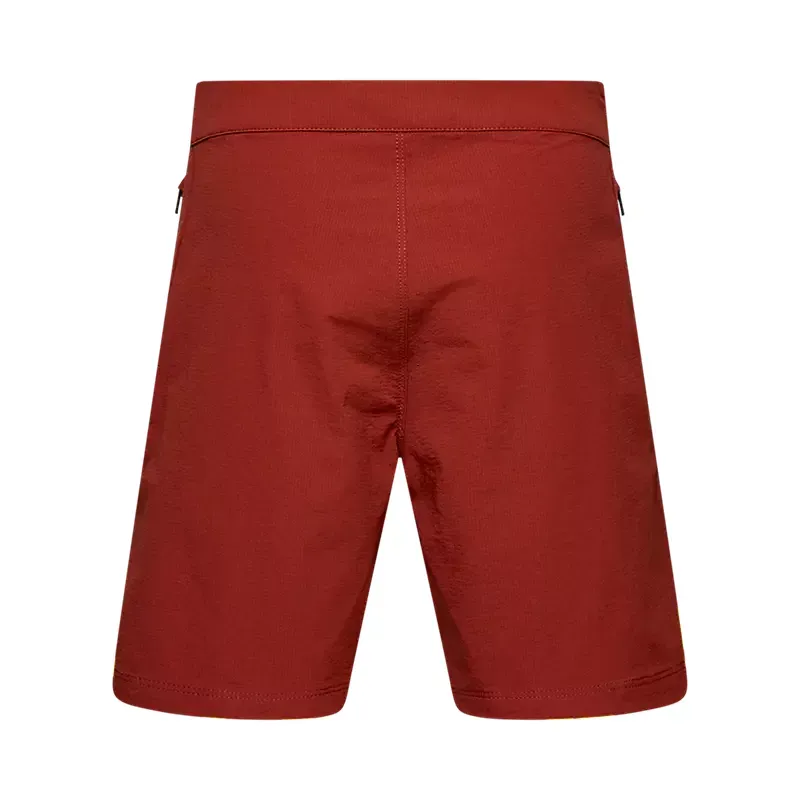 Fox Racing Youth Ranger Lined Shorts in Rust Brown-1