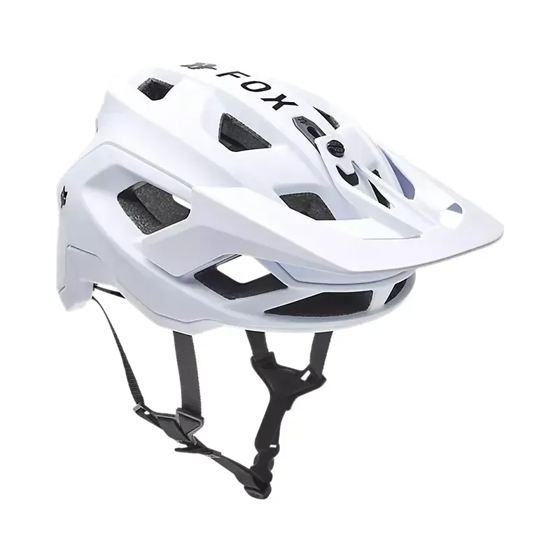 Fox Speedframe Solid Helmet in White-1