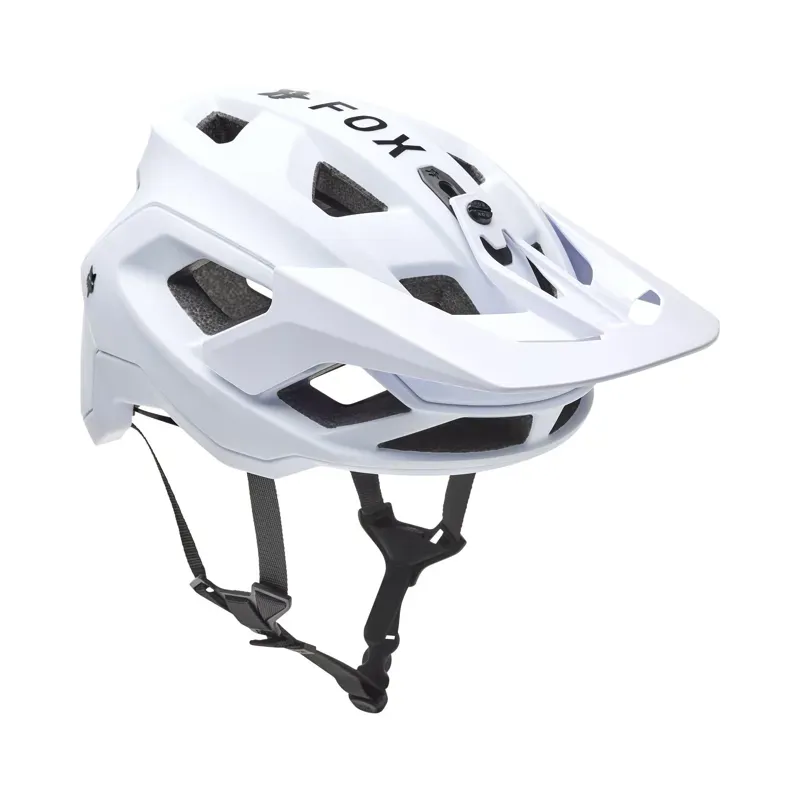 Fox Speedframe Solid Helmet in White-1