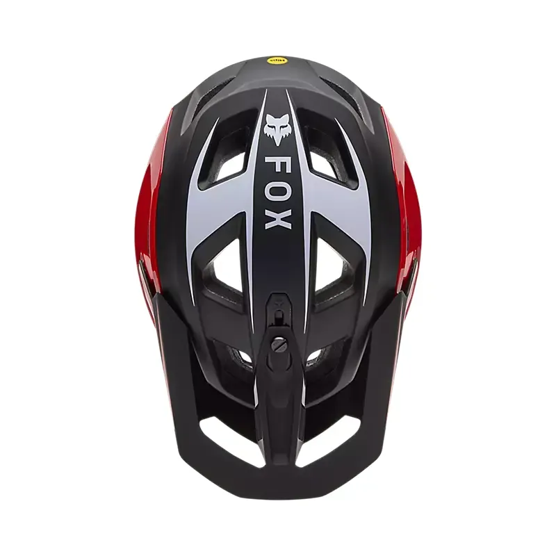 Fox Speedframe Pro Defy Helmet in Fluorescent Red-2