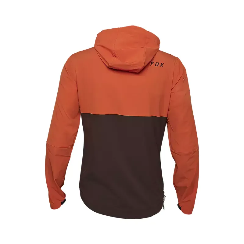 Fox Ranger Wind Pullover Jacket in Atomic Orange-1