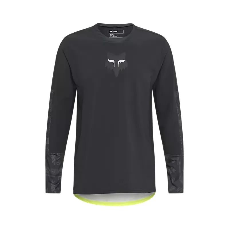 Fox Defend Thermal Jersey Lunar in Black