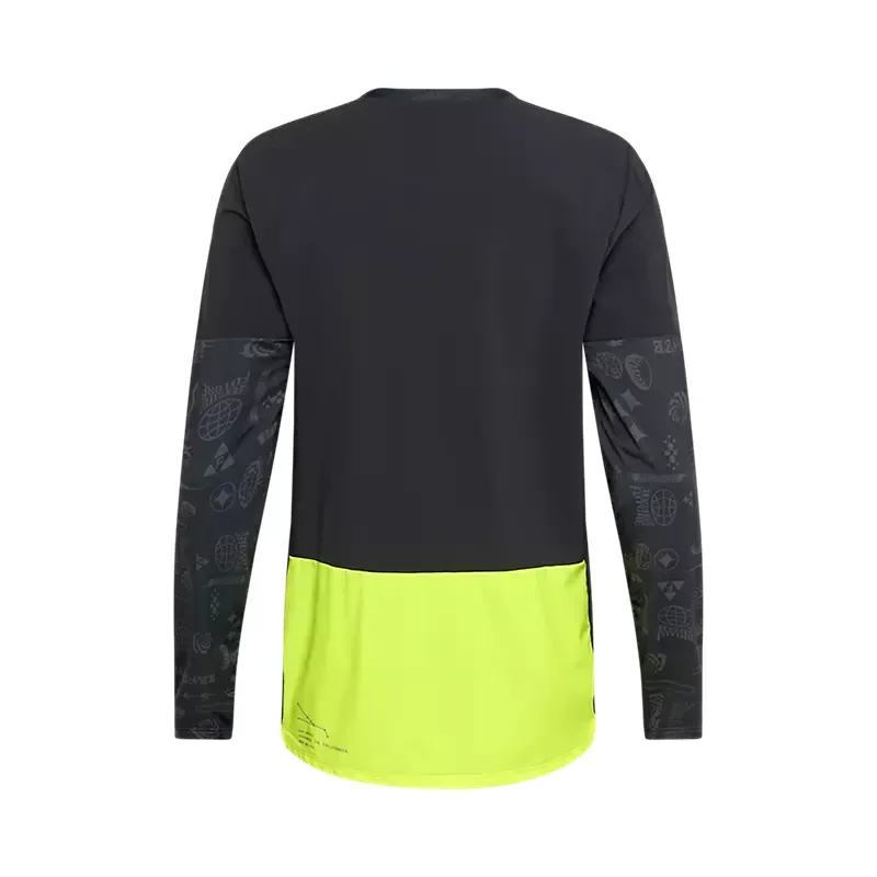 Fox Defend Thermal Jersey Lunar in Black-1