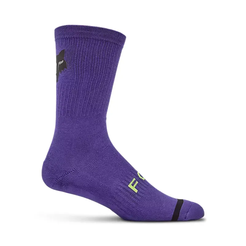 Fox 8 Defend Sock Lunar in Grape
