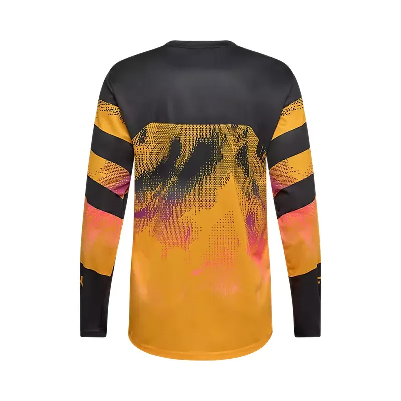 Fox Ranger Kairos Long Sleeve Jersey in Tangerine-1