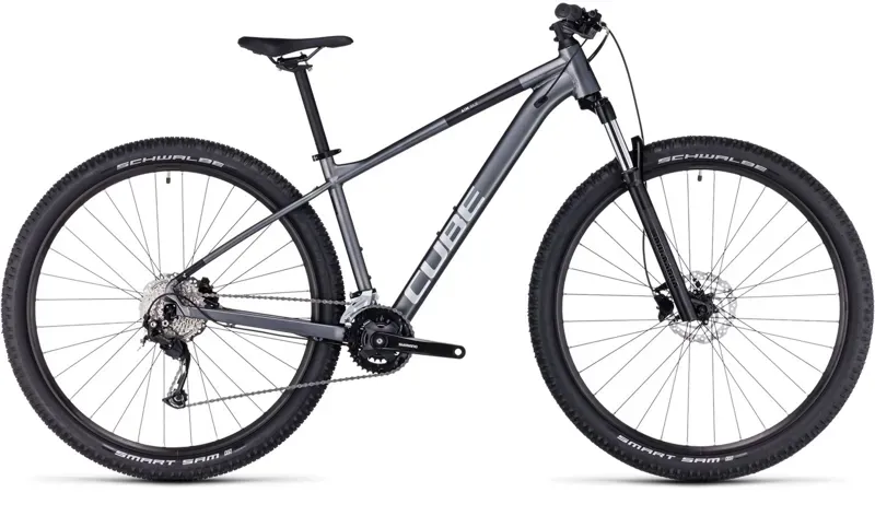 Cube Aim SLX Mountain Bike in Graphite/Metal