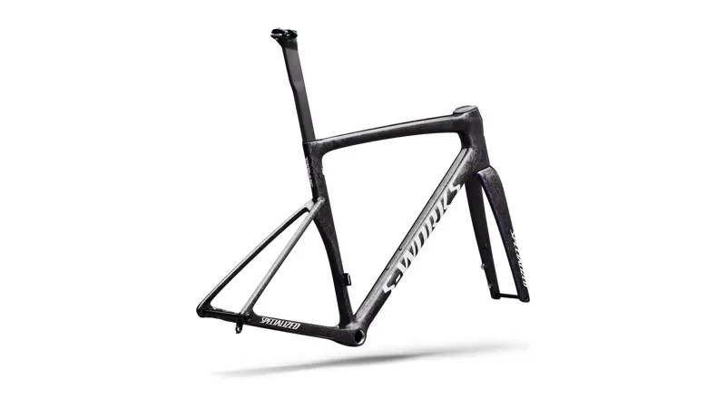 Specialized S-Works Tarmac SL9 FACT 12r Frameset in Carbon/Red to Blue/White-2