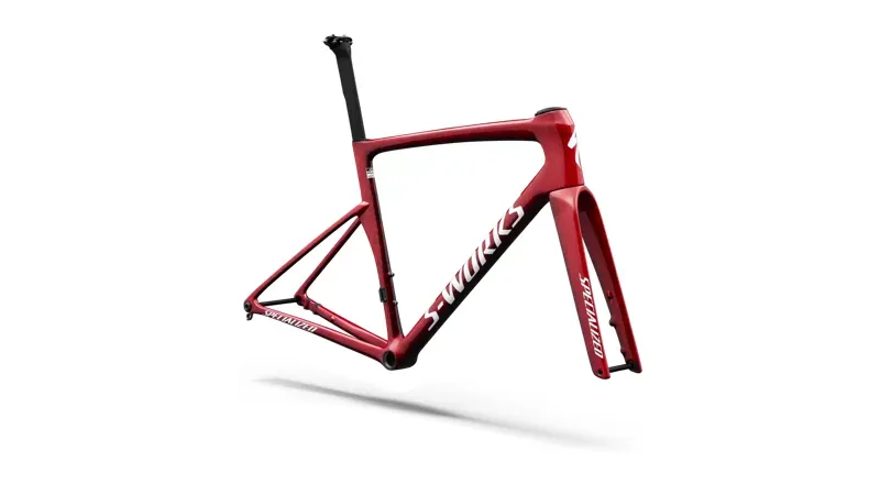 Specialized S-Works Tarmac SL9 FACT 12r Frameset in Vivid Red/Black/White Silver-1