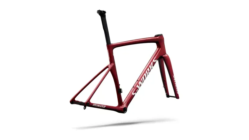 Specialized S-Works Tarmac SL9 FACT 12r Frameset in Vivid Red/Black/White Silver-2