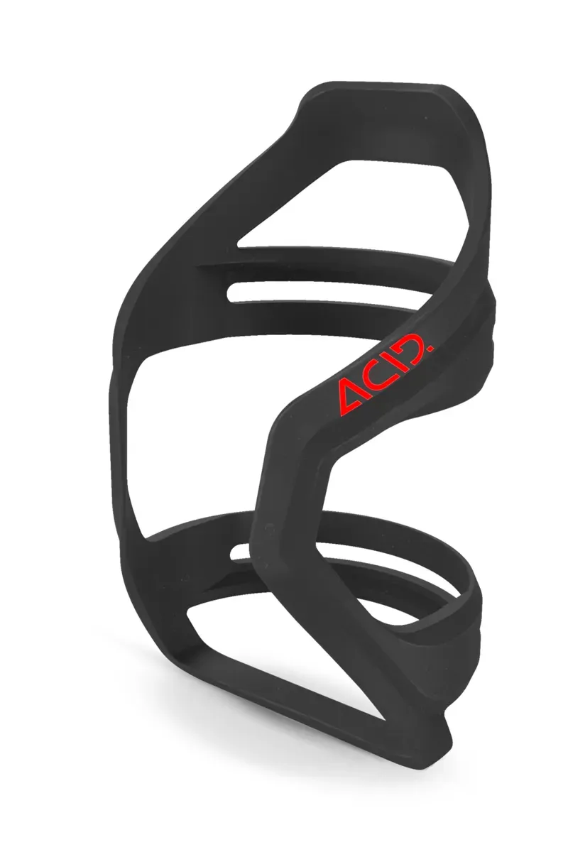 Acid Universal Bottle Cage in Black/Red
