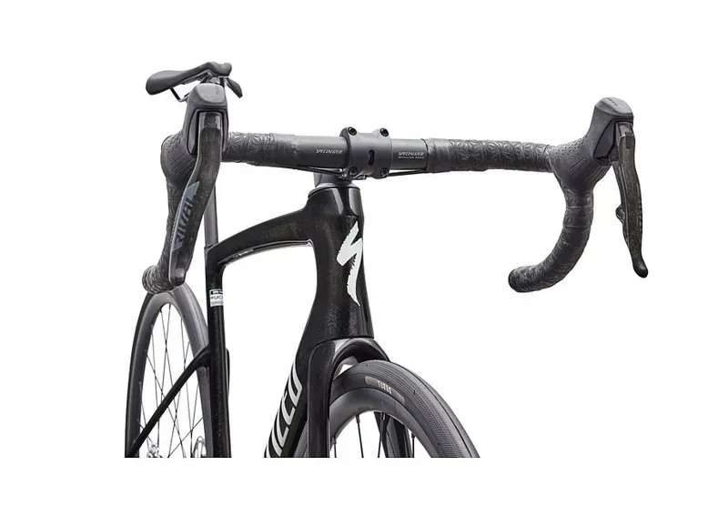 Specialized Tarmac SL9 Comp SRAM Riv. AXS Road Bike in Charc./Dolomite-4