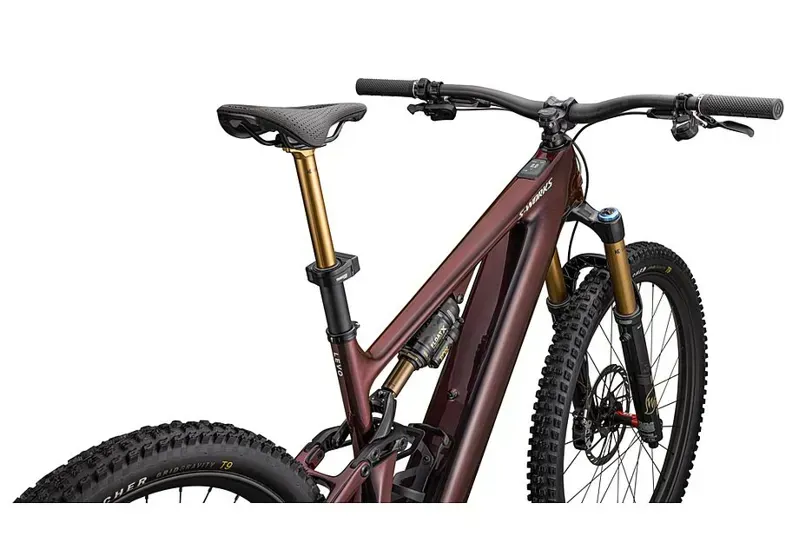 Specialized S-Works Turbo Levo 4 eMountain Bike in Red Pearl-4