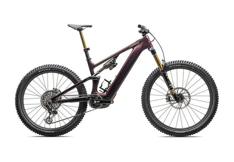 Specialized S-Works Turbo Levo 4 eMountain Bike in Red Pearl-1