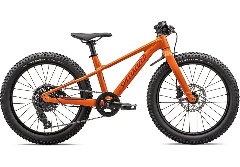 Specialized Riprock 20 Kids Bike in Amber Glow/Redwood