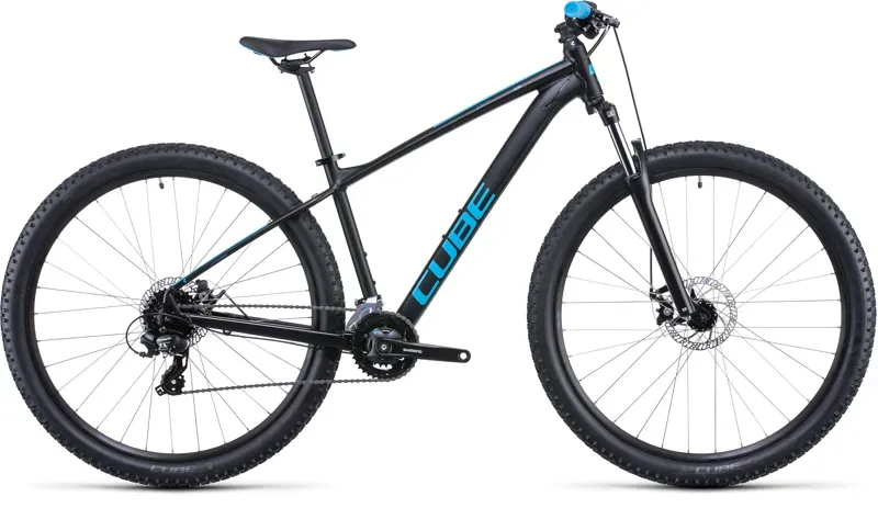 2022 Cube Aim Hardtail Mountain Bike in Black