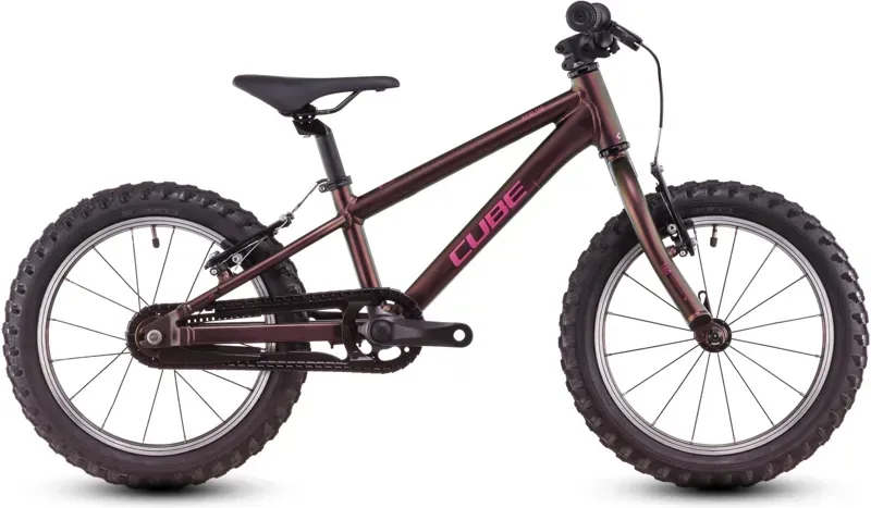 Cube Acid 160 Action Kids Bike in Molotov/Pink