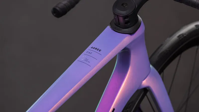 Cube Agree C:62 SLX Road Bike in Cosmic Purple/Black-2