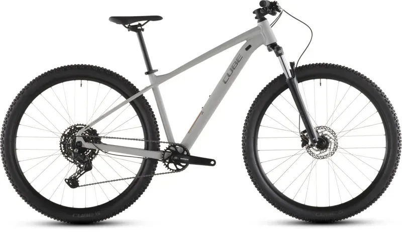 Cube Aim Pro Mountain Bike in Greige/Titan