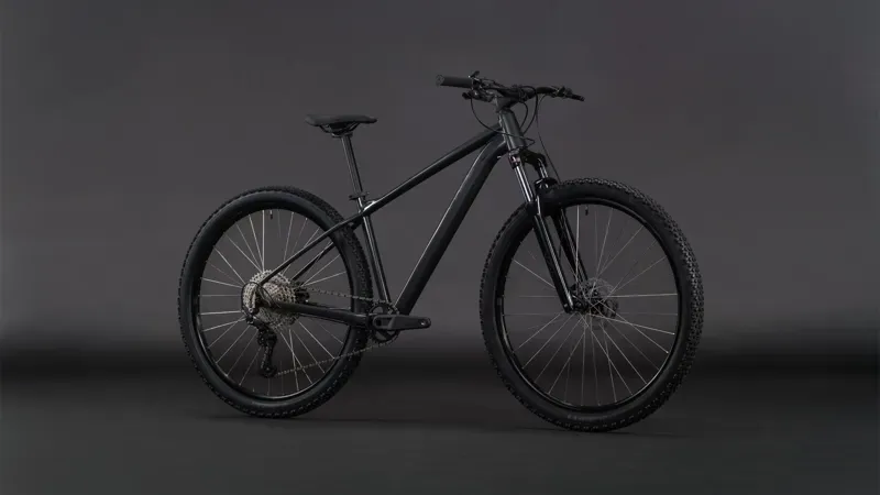 Cube Aim SLX Mountain Bike in Slate Black/Black-1