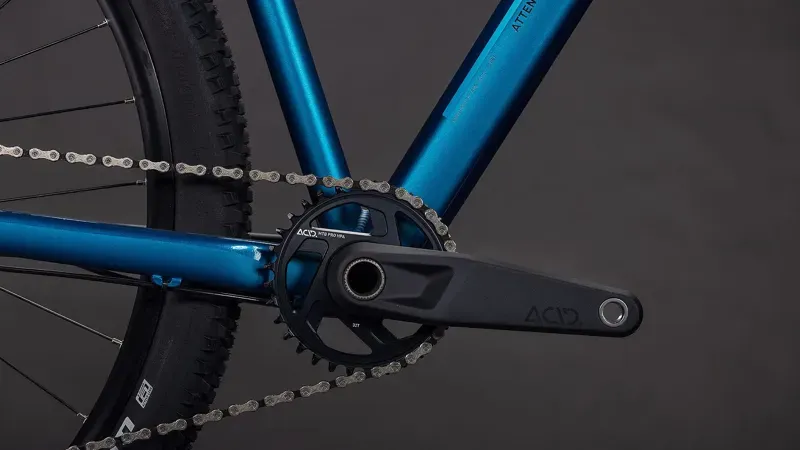 Cube Attention Pro Mountain Bike In Electric Blue/Blue-4