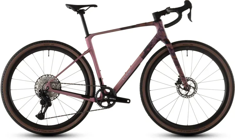 Cube Nuroad C:62 Ex Gravel Bike in Shift Blush/Art